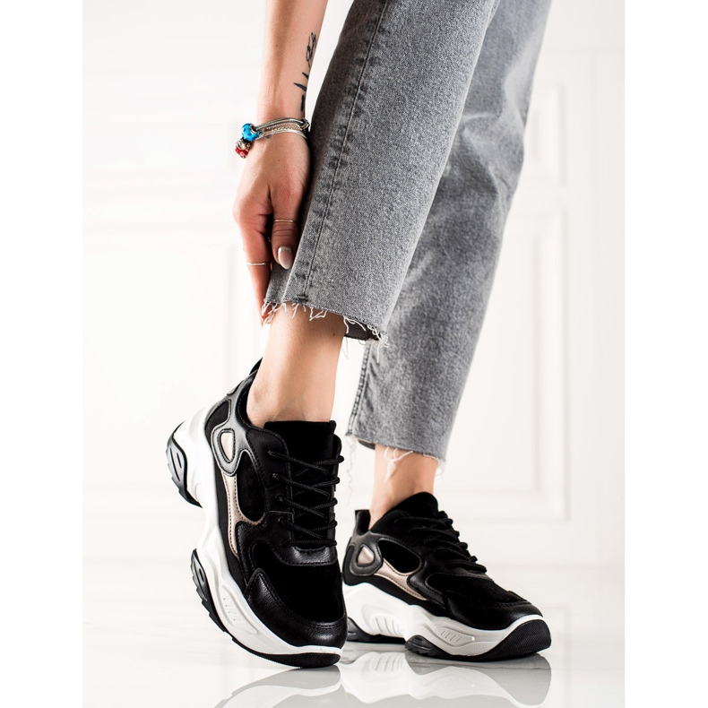 Marquiz Trendiga sneakers svart 1