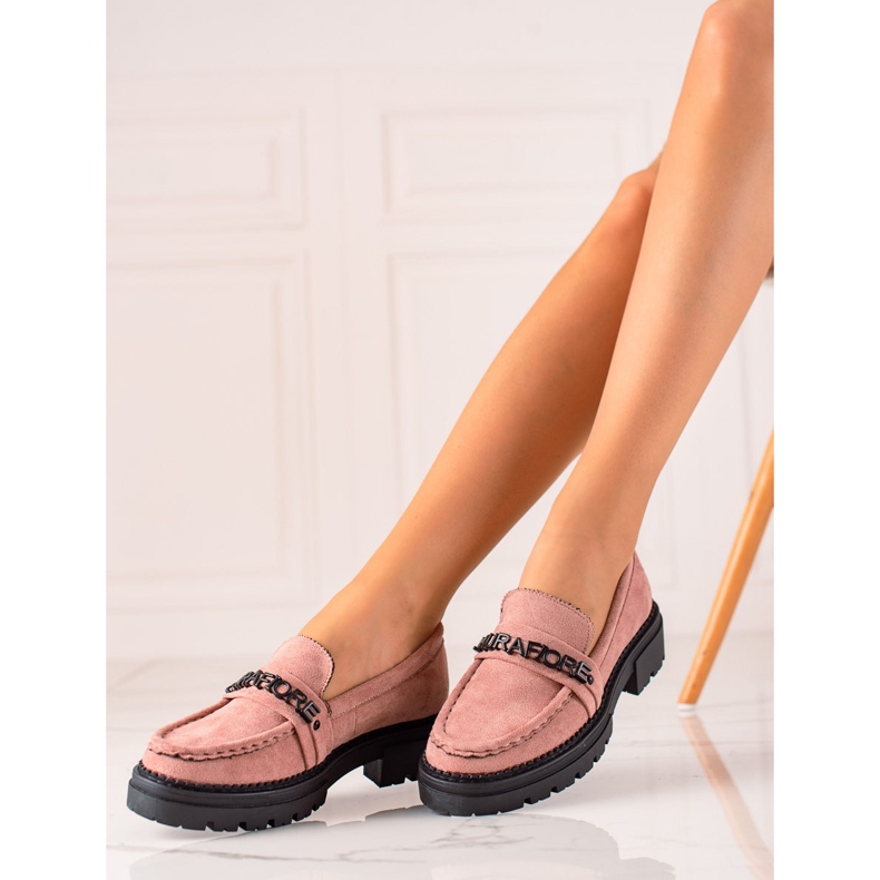 Mode La.Fi loafers rosa 1