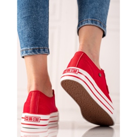 Big Star Sneakers dam HH274053 röd 1