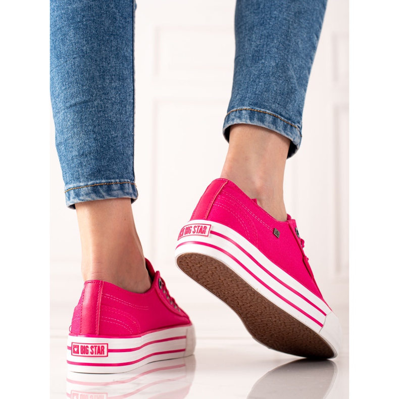 Big Star Sneakers dam HH274054 rosa 1