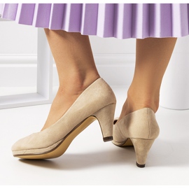 Beige Alves dampumps 2