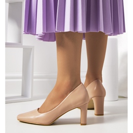 Graves rosa pumps för kvinnor 1