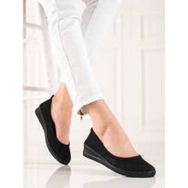 Evento Bekväma svarta ballerinor 1