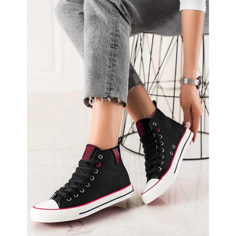 Höga sneakers Big Star JJ274126 svart 1