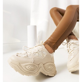 Tammie beige sneakers för kvinnor 1
