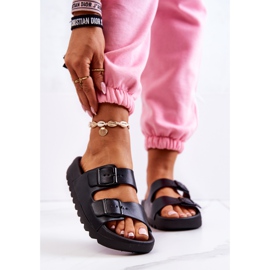 PS1 Gummitofflor På Den Svarta Westie Plattformen 2