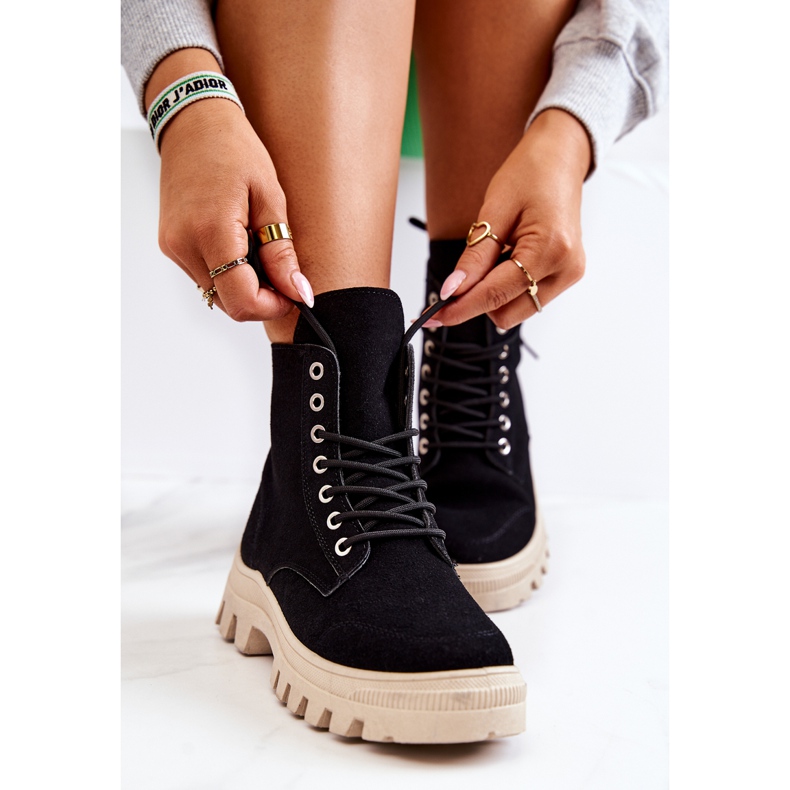 PS1 Mockastövlar bundna Svart Hurricane 1