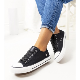 Big Star Black klassiska sneakers DD274338 vit svart 1