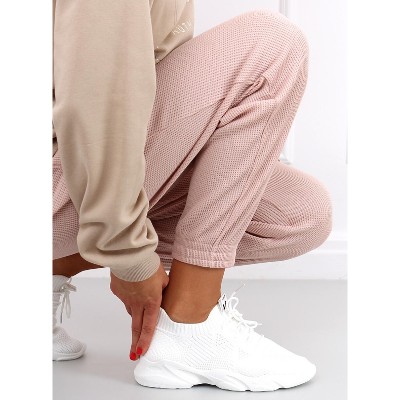 Fresto White sock sportskor vit 2