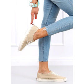 Fulla Khaki damsneakers beige 1