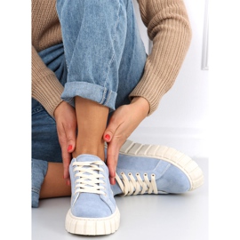 Tyra Blue damsneakers blå 1