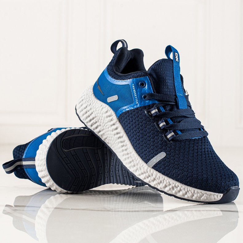 DK Trendiga sportskor marinblå blå 2