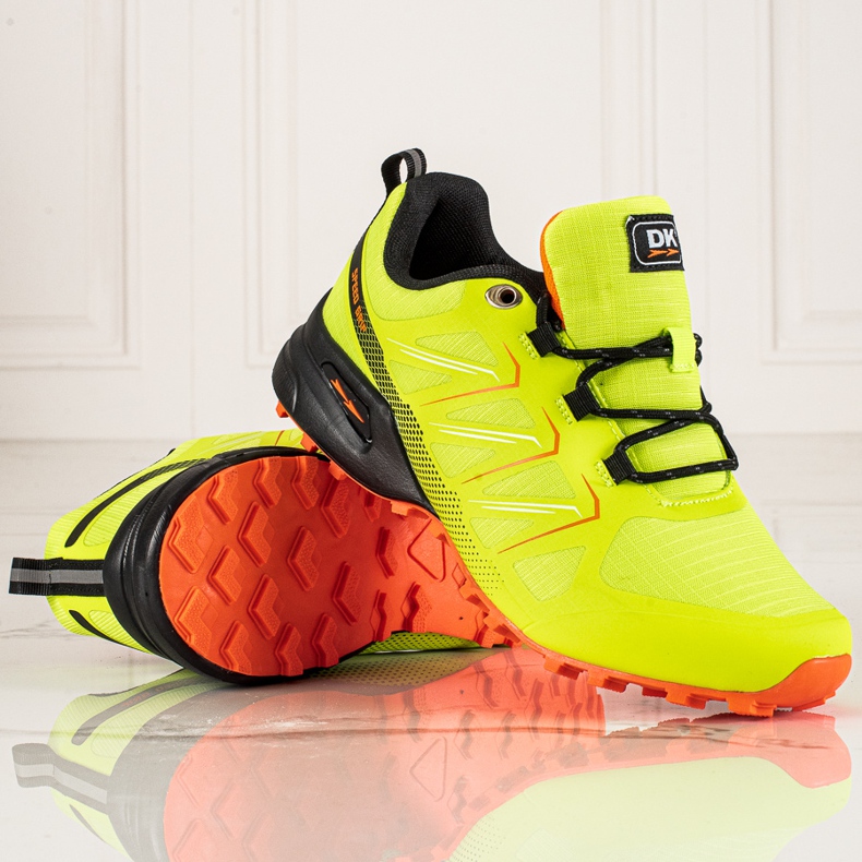 DK Speed ​​​​Grip Trekking Skor mångfärgad gul 2