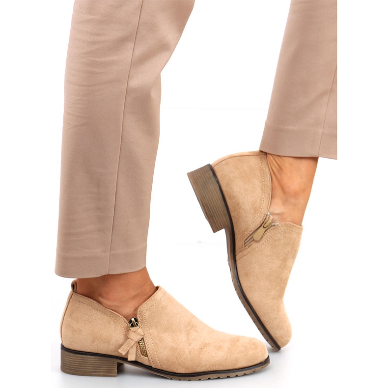 Erna Khaki damskor beige kaki 1