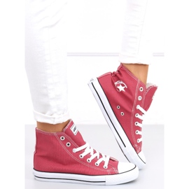 Inga Blush ankelhöga sneakers rosa 1