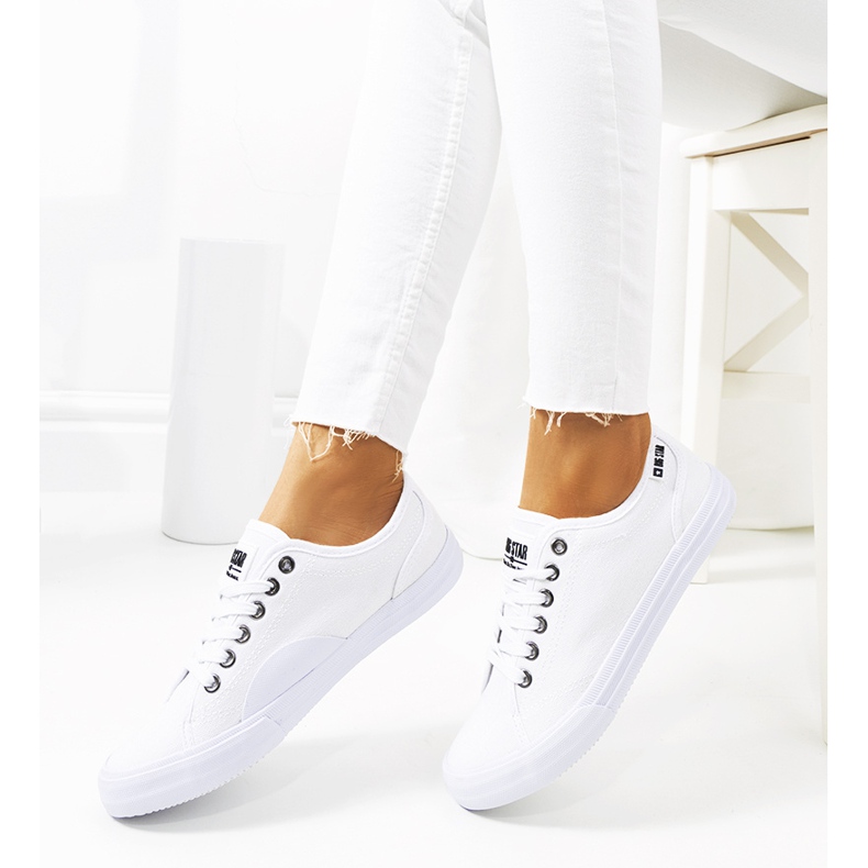Big Star White damsneakers W274835 vit 1