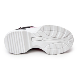 FR1 Svarta Gabbie Snake Läder Sportskor rosa 1