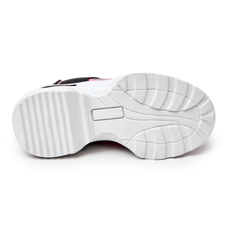 FR1 Svarta Gabbie Snake Läder Sportskor rosa 1