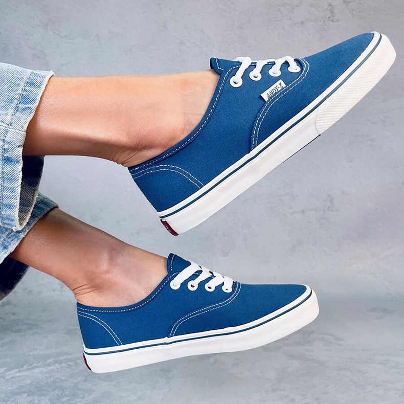 Aura M.GREEN sneakers för kvinnor blå 1