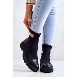 Slip-on tyg Nicole Black 2705 svart 2