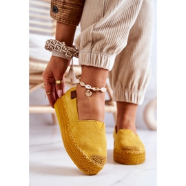 FB2 Lesley Gul Mocka Slip On Espadrilles 2