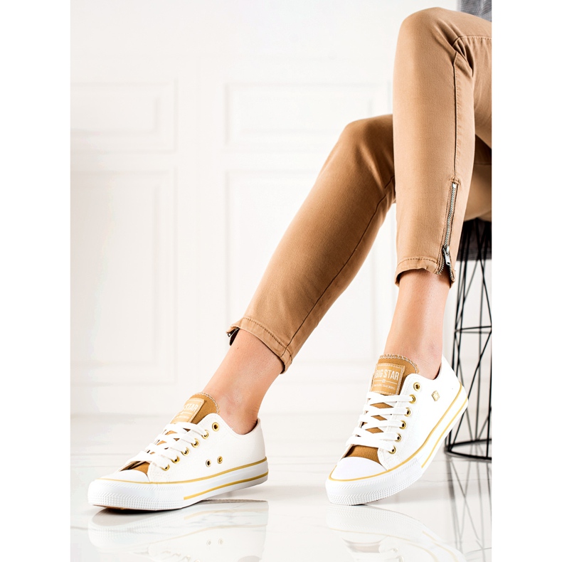 Big Star Sneakers dam HH274458 vit 2