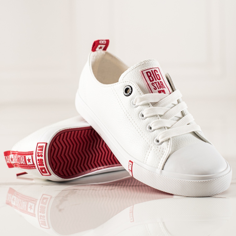 Sneakers för dam Big Star GG274005 vit 1