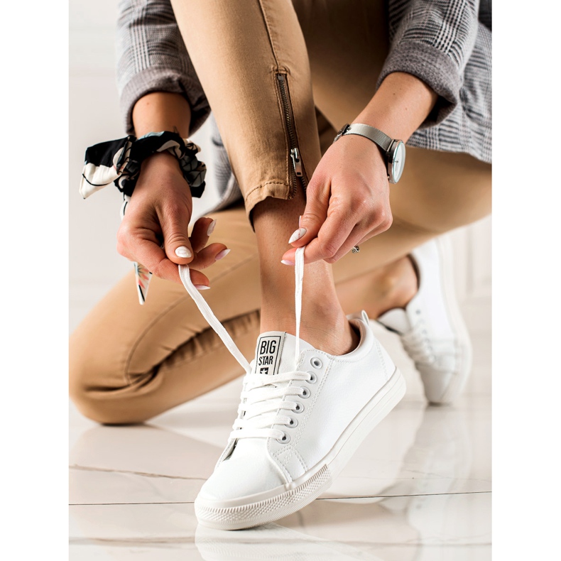 Big Star Sneakers dam JJ274311 vit 2