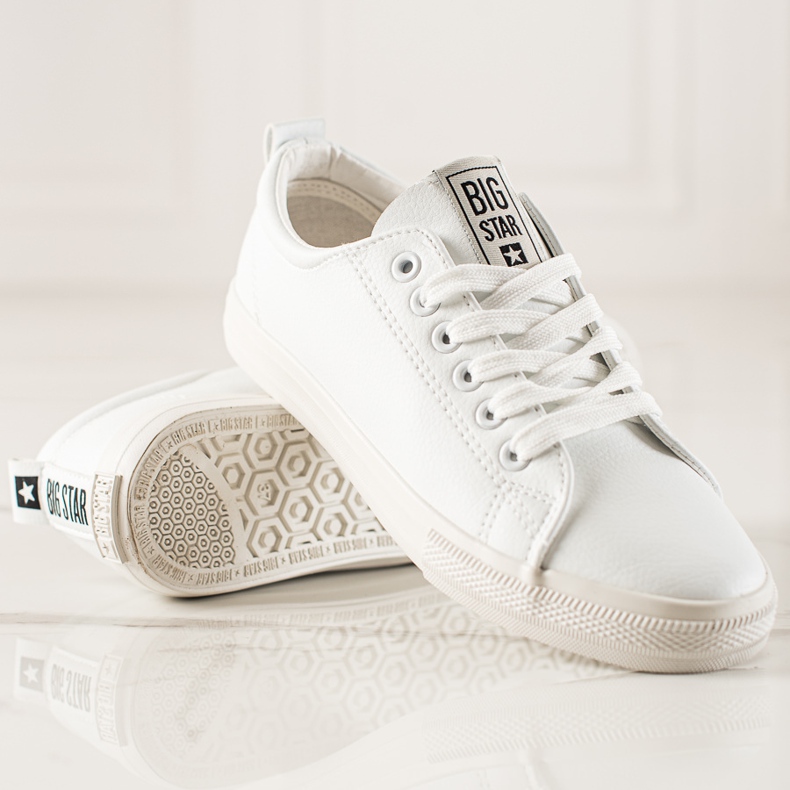 Big Star Sneakers dam JJ274311 vit 1