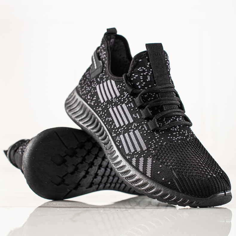 TRENDI Lätta sportskor för män svart 1