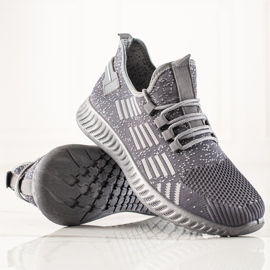 TRENDI Lätta sportskor för män grå 1