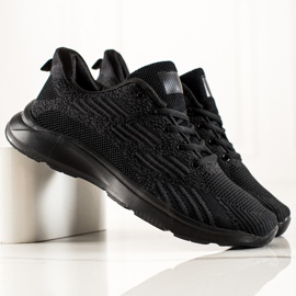 TRENDI Klassiska svarta sportskor 2