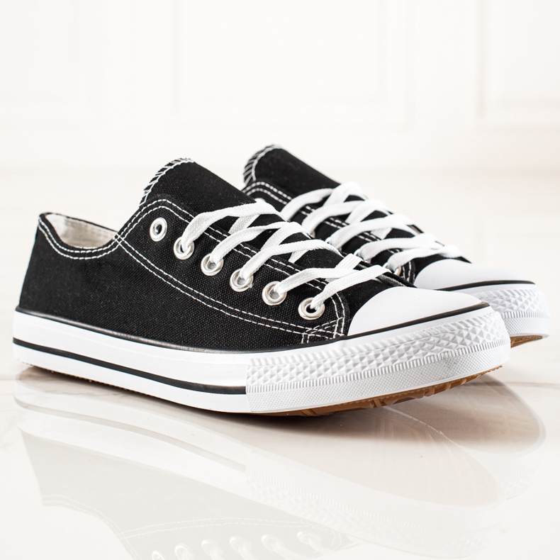 TRENDI Sneakers för män svart 1