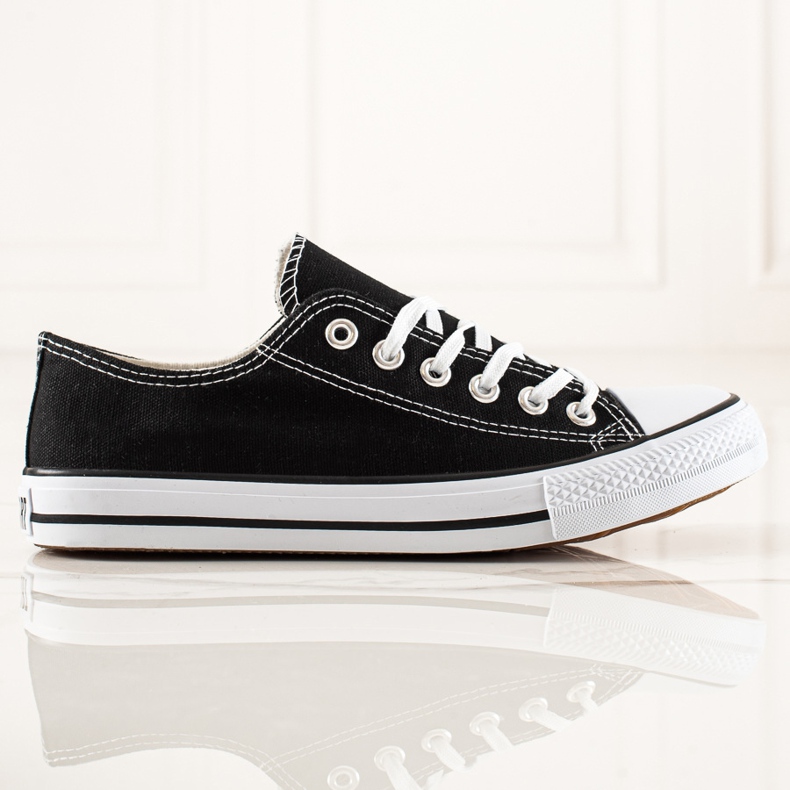 TRENDI Sneakers för män svart 2