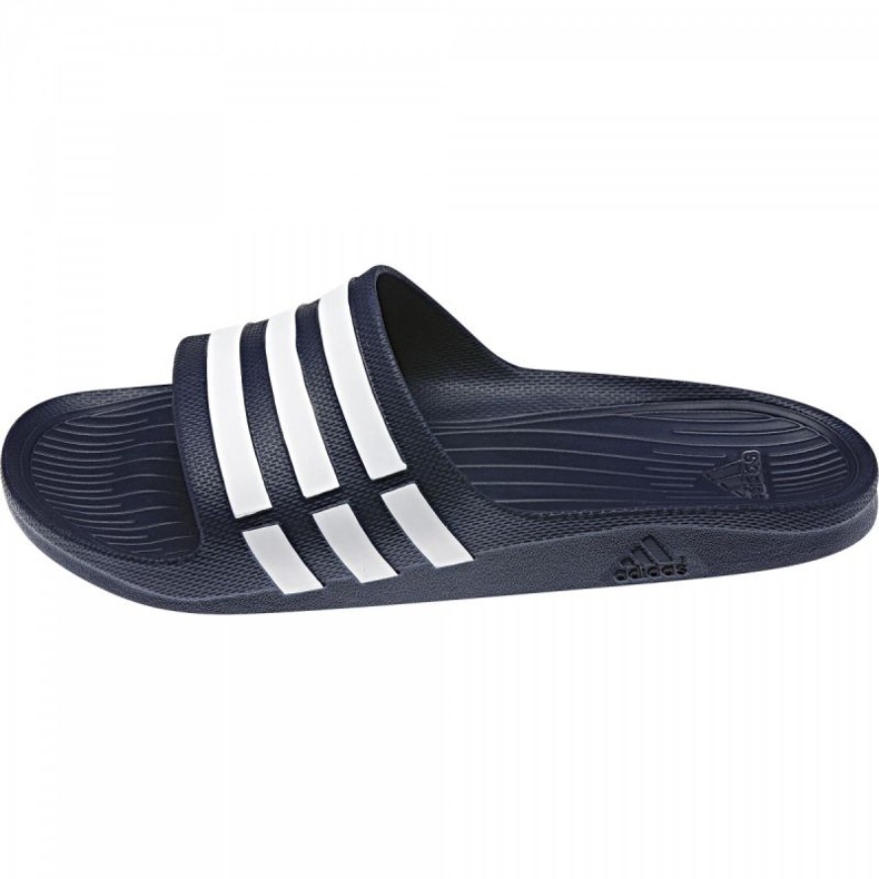 Adidas Duramo Slide G15892 tofflor vit marinblå 2