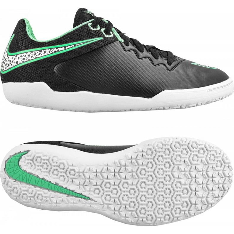 Inomhusskor Nike HypervenomX Pro Ic Jr 749923-013 mångfärgad svart 1
