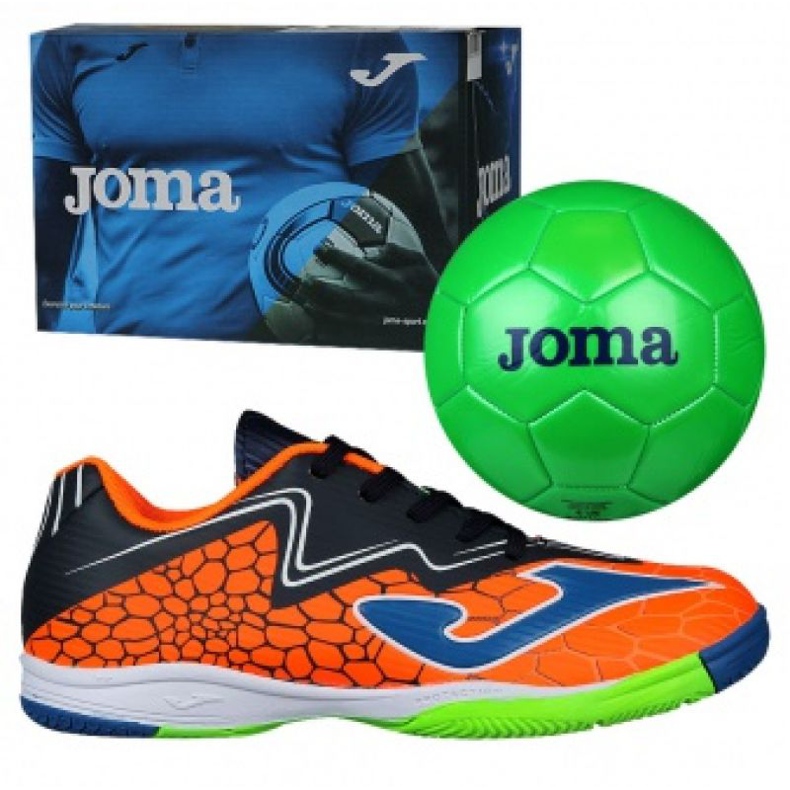 Inomhusskor Joma Super Copa In Jr SCJS.808.IN svart blå orange grön orange 1