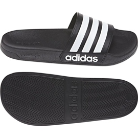 Adidas Adilette Shower AQ1701 tofflor vit svart 1