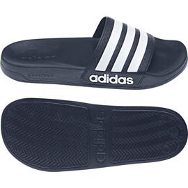 Adidas Adilette Shower AQ1703 tofflor vit marinblå 1