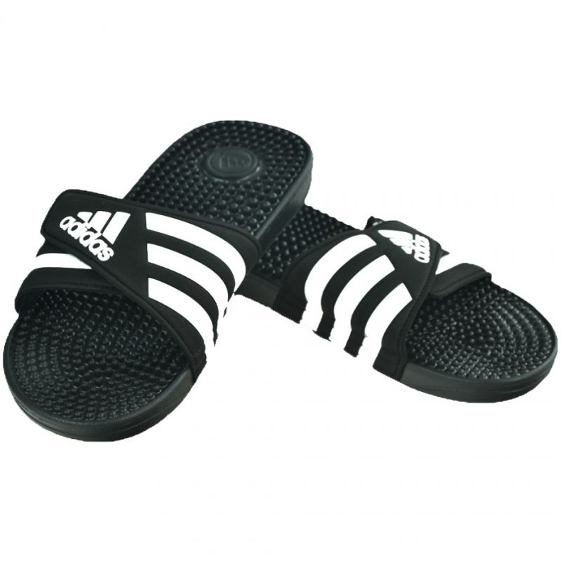 Adidas Adissage M F35580 tofflor svart 1
