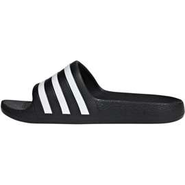 Adidas Adilette Aqua K Jr F35556 tofflor svart 1