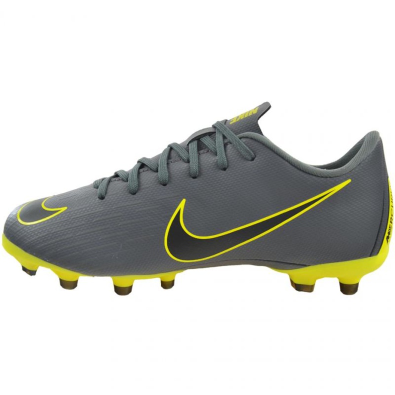 Nike Mercurial Vapor 12 Academy Mg Jr AH7347-070 fotbollsskor mångfärgad grå 1
