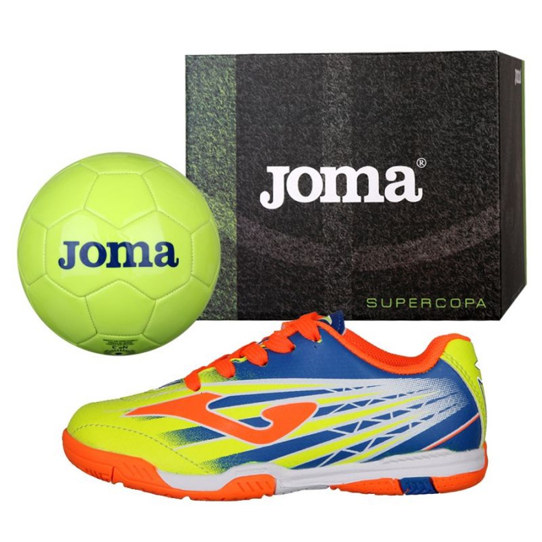Inomhusskor Joma Super Copa Jr. I SCJS.911.IN + Ball Gratis mångfärgad mångfärgad 1