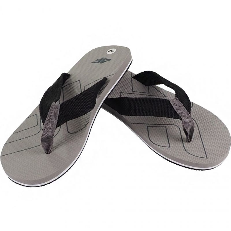 Tofflor 4F M H4L19 KLM003 83S beige svart brun 1