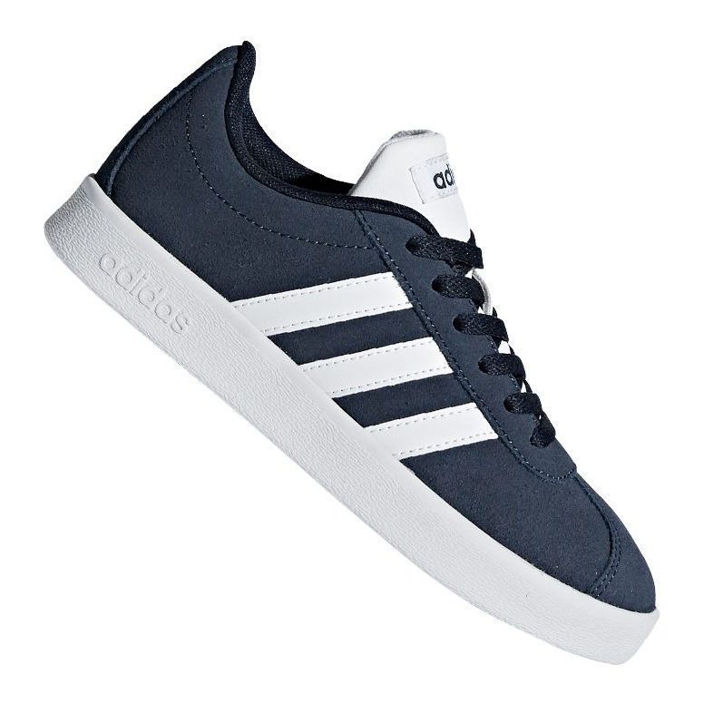 Adidas Vl Court 2.0 Jr DB1828 skor marinblå 1