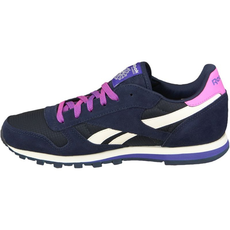 Reebok Classic Leather Jr AR2041 marinblå 1