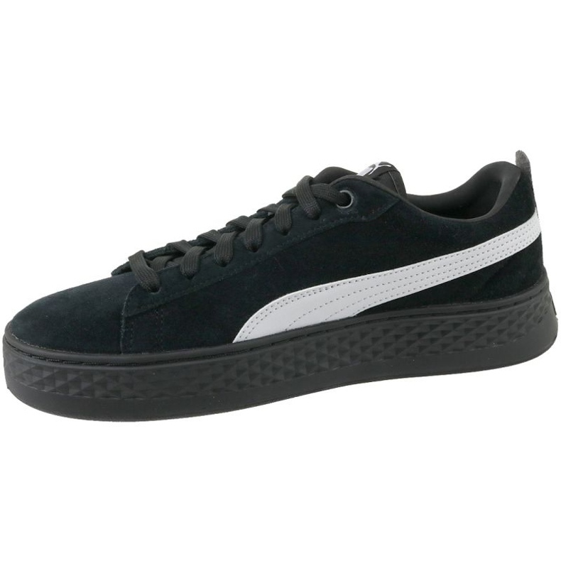 Puma Smash Platform Suede M 366488 02 svart 1