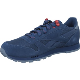Reebok Classic Leather Jr CN4703 blå 1