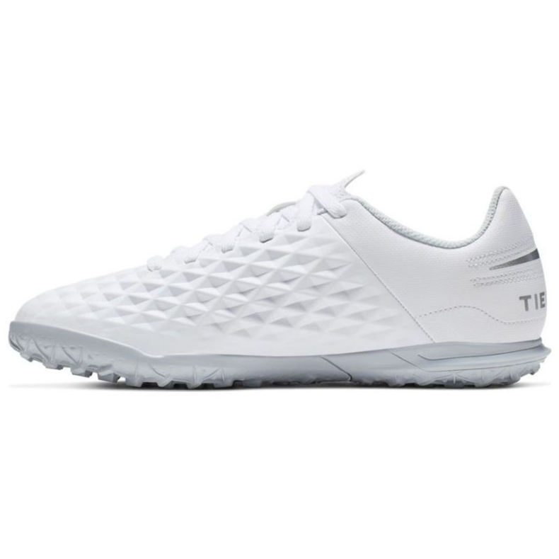 Nike Tiempo Legend 8 Club Tf Jr AT5883-100 fotbollsskor mångfärgad vit 1