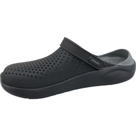 Crocs LiteRide Trä M 204592-0DD svart grå 1